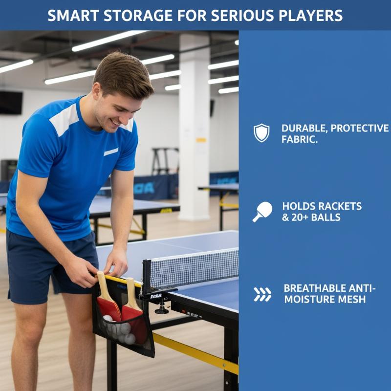 Table Tennis Or Tennis Table - Nowy siatkowy pojemnik na piłeczki do