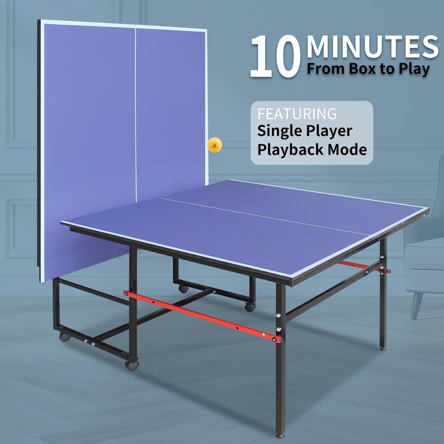 Przenośny stół do ping ponga o – Table Tennis Player recenzja i cena