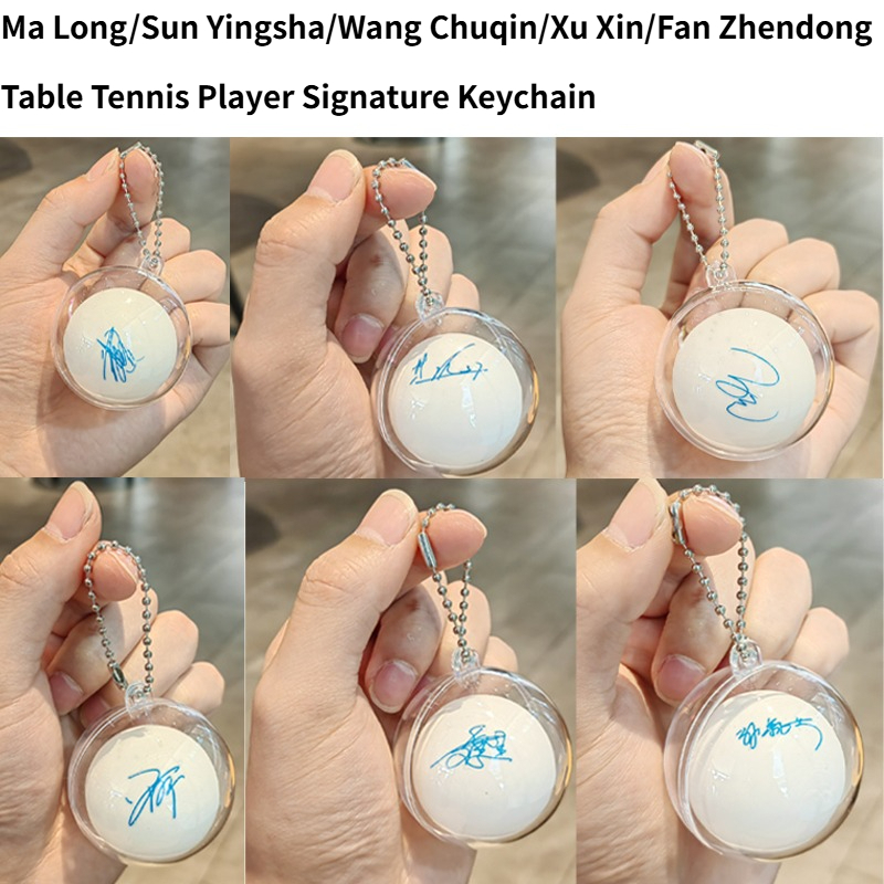 Brelok z autografami dla fanów – Xu Xin Table Tennis recenzja i cena