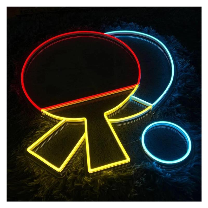 Neonowy znak LED w kształcie r – Hall Table Tennis recenzja i cena