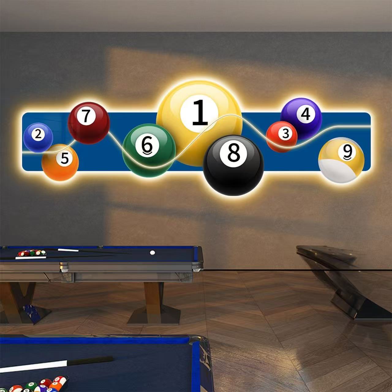 Obraz dekoracyjny do sali bila – Hall Table Tennis recenzja i cena
