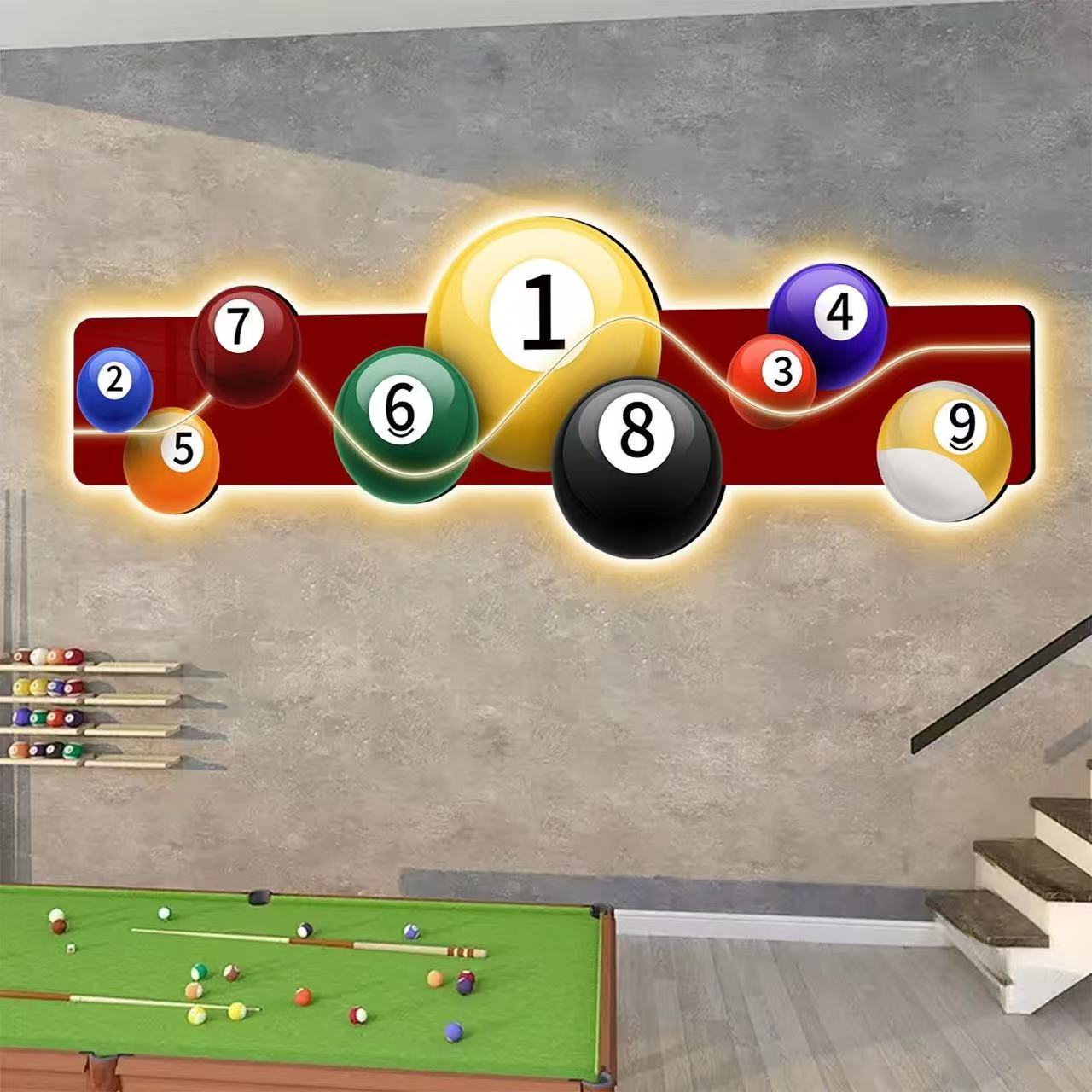 Obraz dekoracyjny do sali bila – Hall Table Tennis recenzja i cena