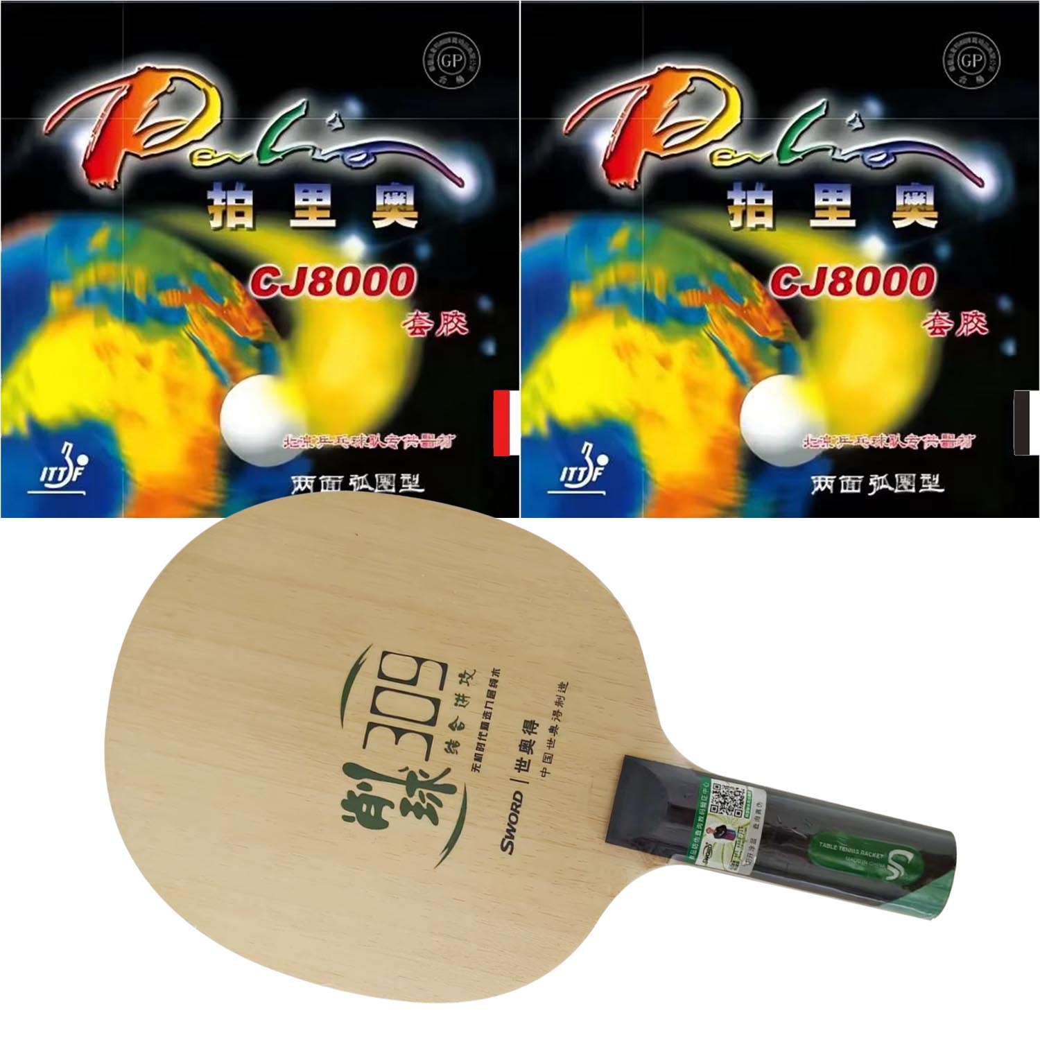 Pro Combo Racke Sword 309 Chop – Table Tennis Grip Types recenzja i cena