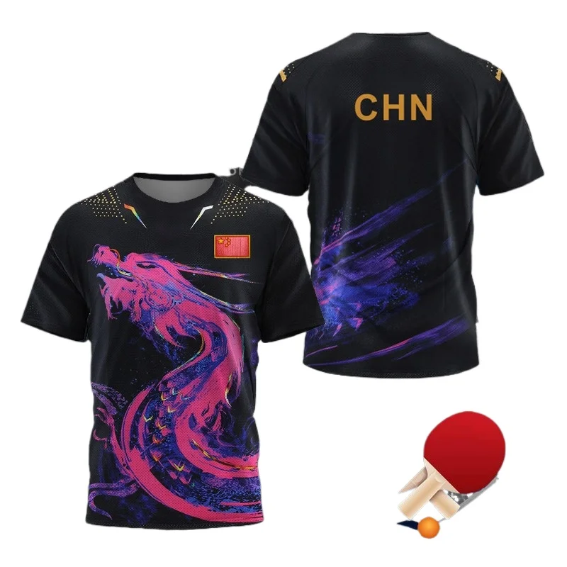 Męska koszulka graficzna z mot – Table Tennis Zhang Jike recenzja i cena