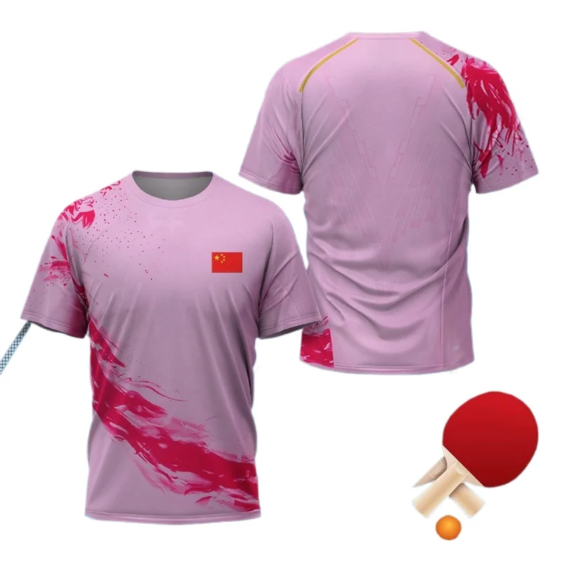 Męska koszulka graficzna z mot – Table Tennis Zhang Jike recenzja i cena