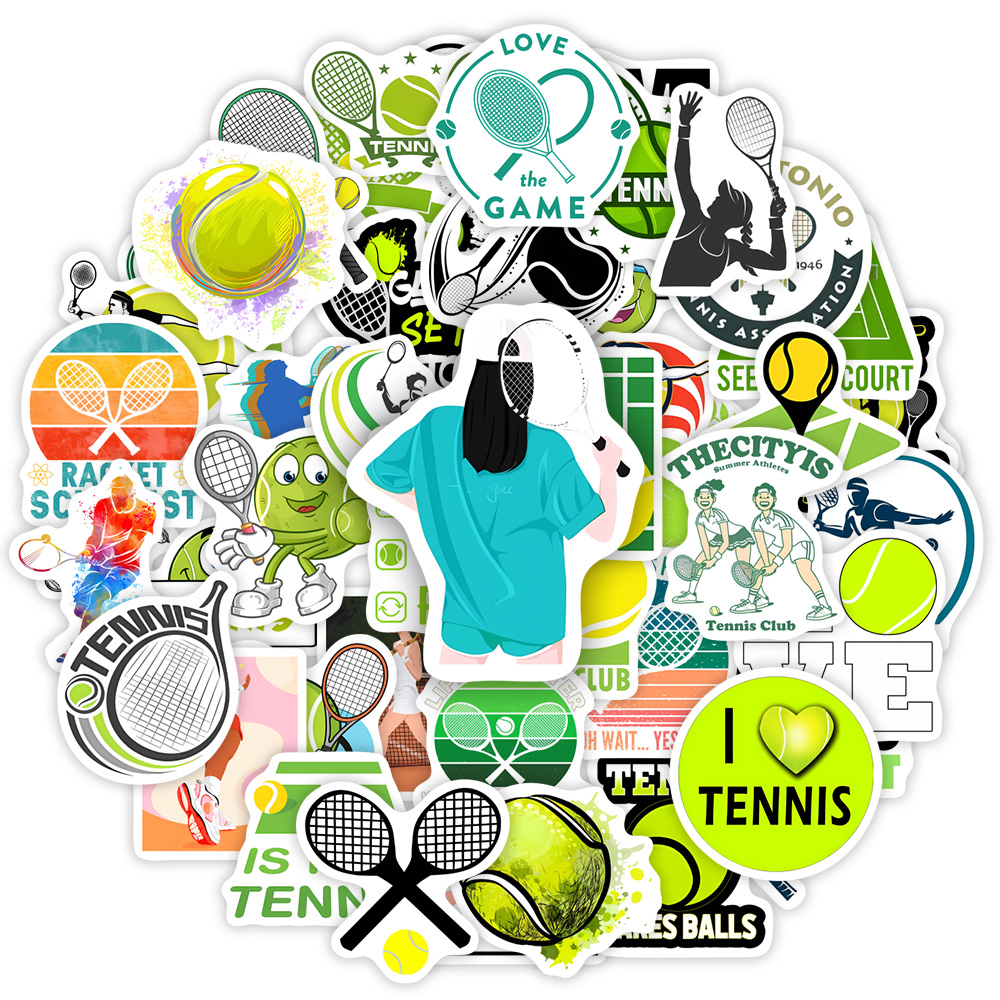 Cool Tennis Sport Sticekrs Kid – Table Tennis Background recenzja i cena